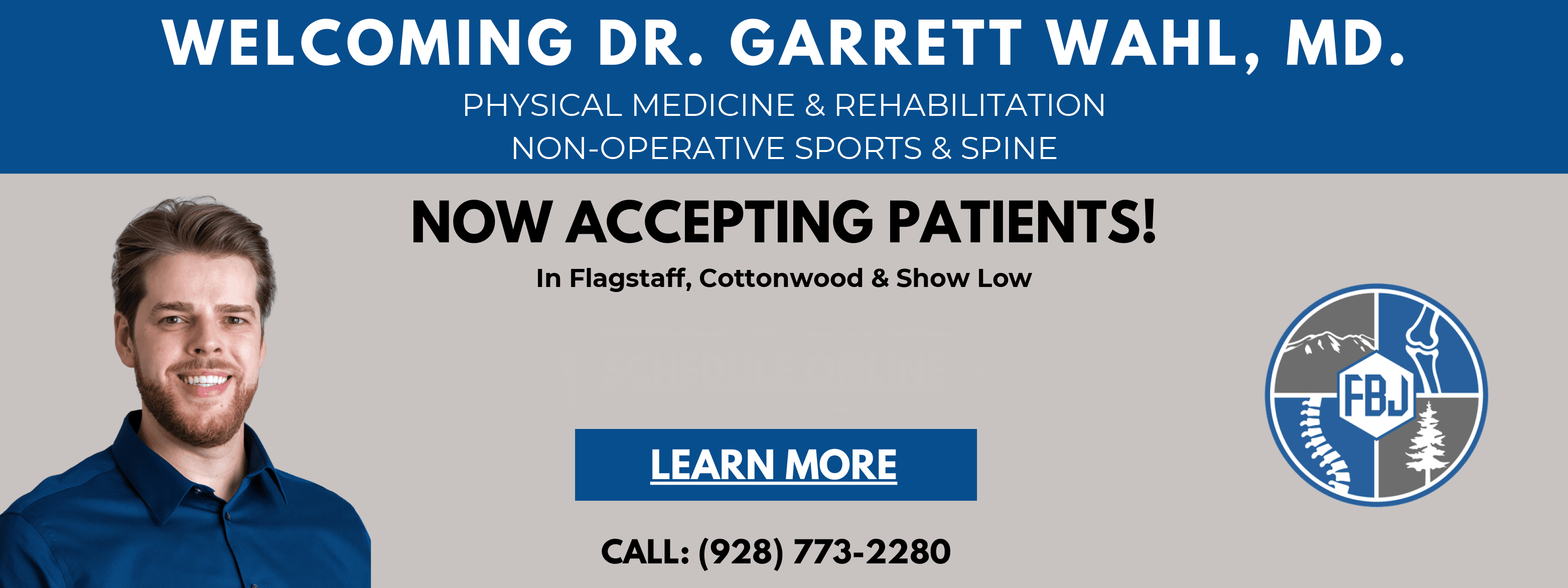 Welcoming Dr. Garrett Wahl